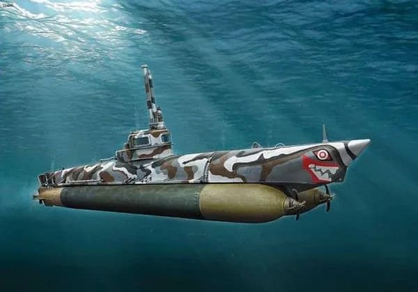 5609 Подводная лодка Biber 1/35