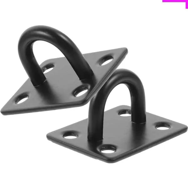 Сверхмощные потолочные крючки Pad Eye Plate Поворотный для подвешивания растений Фиксированный удлинитель для гамака