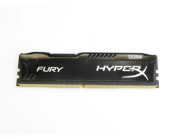 Kingston Оперативная память DDR4 4GB DIMM 2666 Mhz PC-21333  DDR4, 2666 МГц, 1 x 4 ГБ (HyperX Fury Black для компьютера)