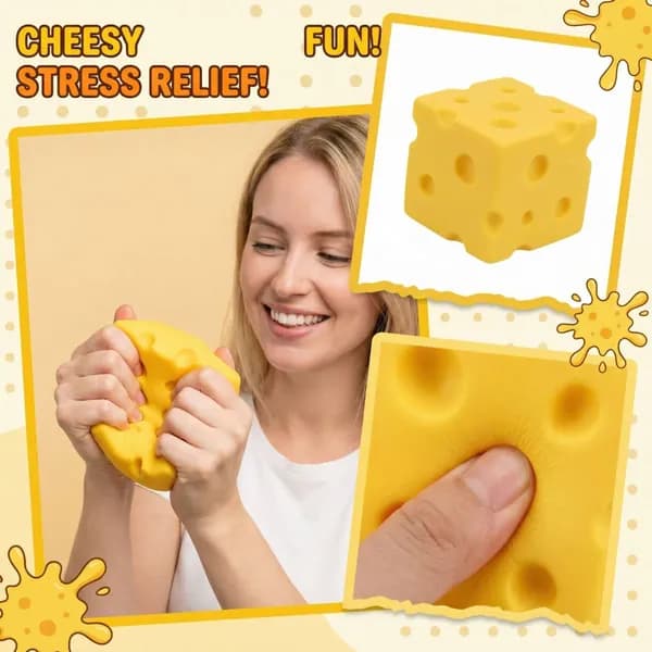 Игрушка-сыр для снятия стресса
