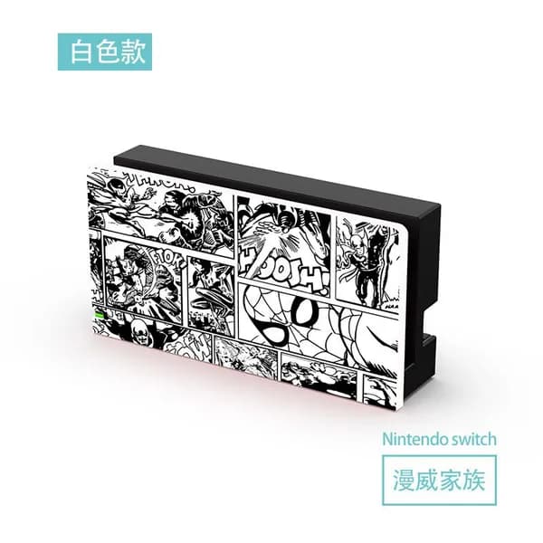 Чехол для Nintendo OLED матовый мягкий Marvel Spider-Man док-станции Switch Lite