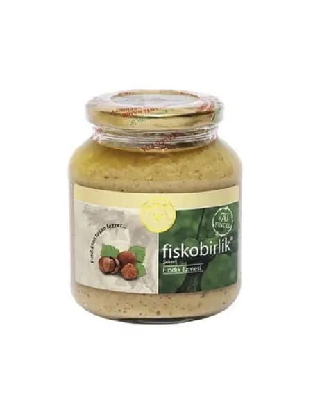 Ореховая паста из дробленого фундука, "Fiskobirlik", Findik Ezmesi, 300гр. Турция