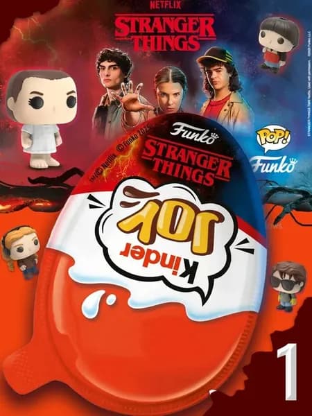 Joy Stranger things Киндер Джой осд 1 шт