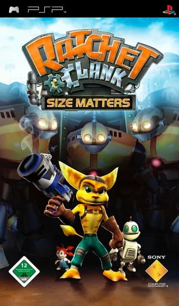 PSP игра Ratchet & Clank Size Matters