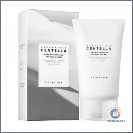 SKIN1004 Madagascar Centella Tone Brightening Capsule Cream Капсульный осветляющий крем с центеллой