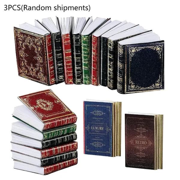 Миниатюрные книжки для кукольного домика