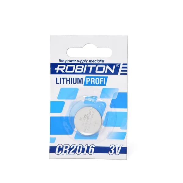 Батарейка ROBITON CR2016, 1 шт.