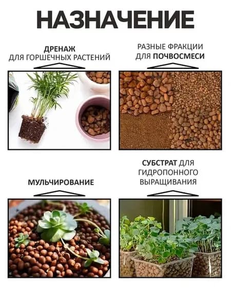 Натуральный дренаж для растений и почвы