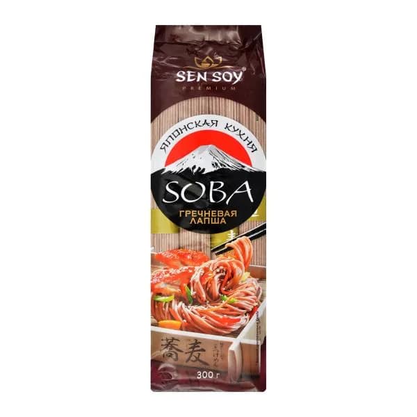 Лапша Sen Soy Soba гречневая 300г