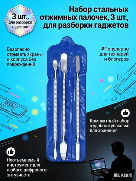 Набор инструментов для ремонта телефонов 3 в 1: Отвертки для разборки смартфонов, планшетов, DIY