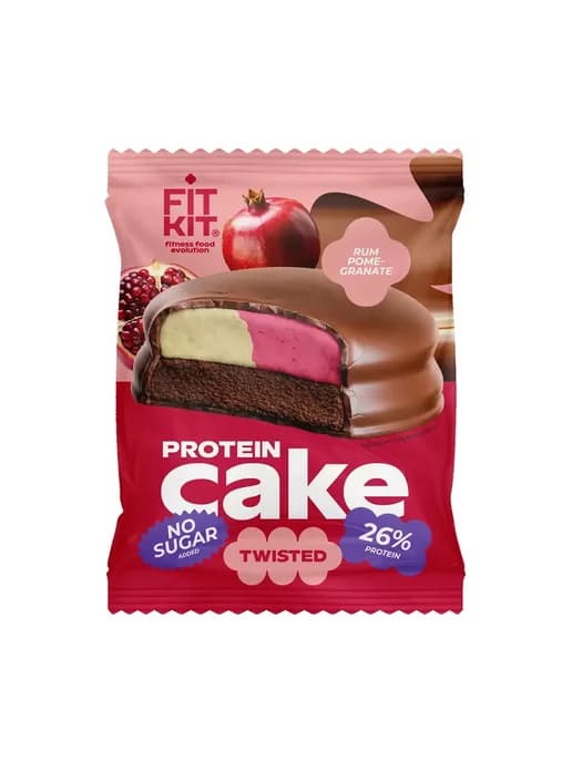 Протеиновое печенье без сахара TWISTED CAKE 10шт