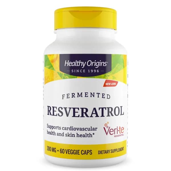 Healthy Origins Resveratrol Ресвератрол 60 капсул
