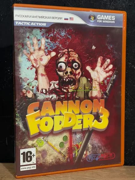 Cannon Fodder 3 / Диск с игрой для ПК