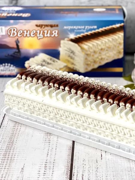 Мороженое-Рулет "Чарующая Венеция", 400 грамм Чизкейк ру