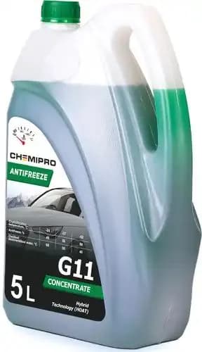 Антифриз 5L Chemipro G11 концентрат Hybrid OAT зеленый