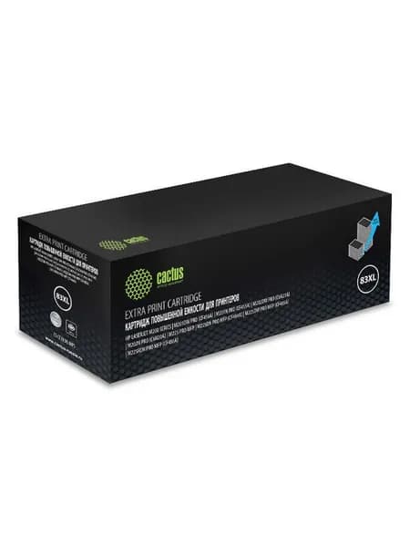 Картридж лазерный Cactus CS-CF283XL-MPS black ((3000стр.) для принтеров HP LJ Pro M225dn/M201/M202) (CS-CF283XL-MPS)