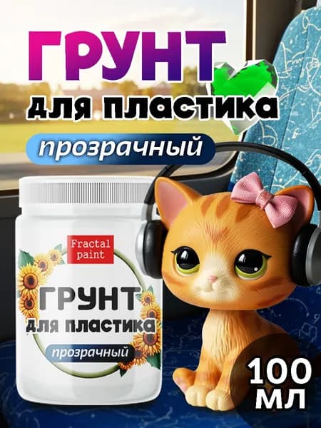 Грунт для пластика "Прозрачный" (100 мл)