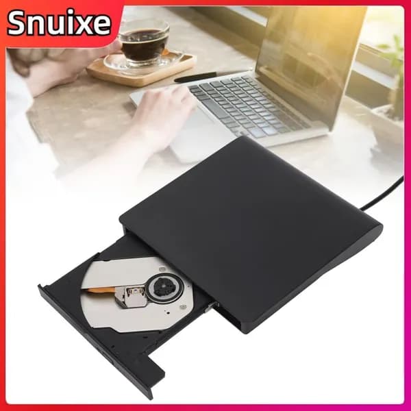 USB DVD-привод, многофункциональный и переносной, идеально подходит для всех устройств