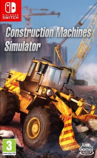 Игра Construction Machines Simulator Switch Русская Версия Картридж на Nintendo Switch