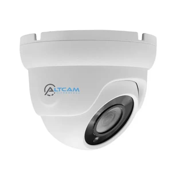 Уличная антивандальная купольная аналоговая камера видеонаблюдения AltCam DDMV21IR 2 Мп с вариофокальным объективом 2.8-12 мм и ИК-подсветкой 30 м