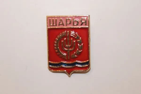 Значок СССР , герб города Шарья