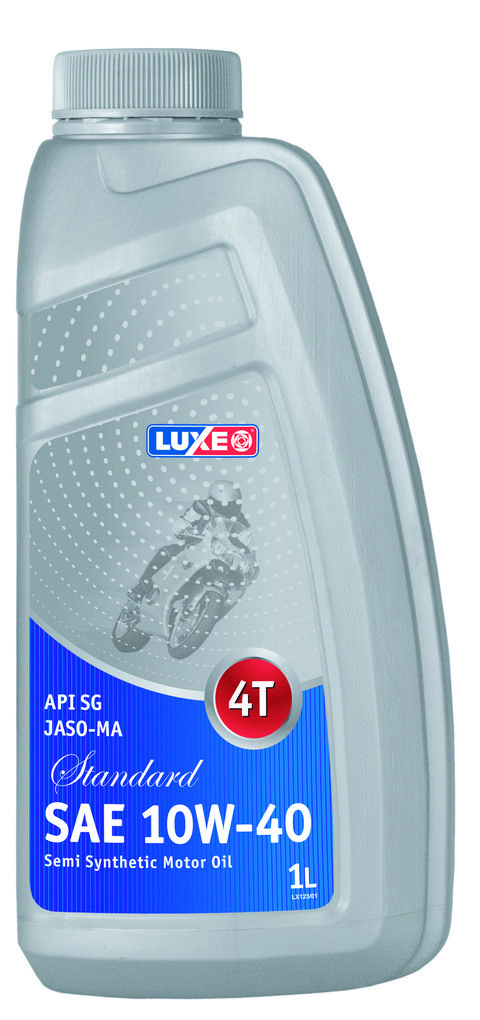 luxe jaso-ma 4т standard 10W-40 Масло моторное, Полусинтетическое, 1 л