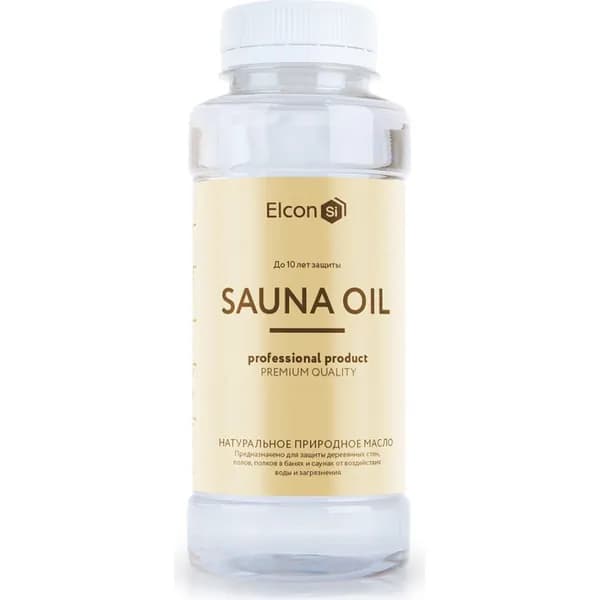 Масло для обработки дерева Elcon Sauna Oil 0,25 л 00-00002954