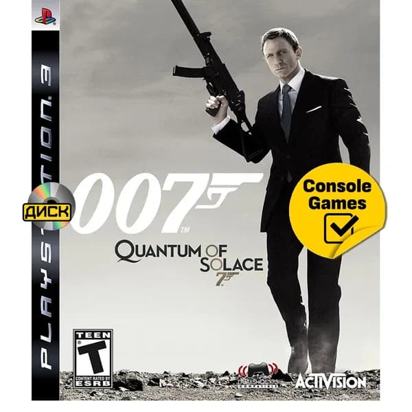 Игра PS3 007 Квант Милосердия. (PlayStation 3