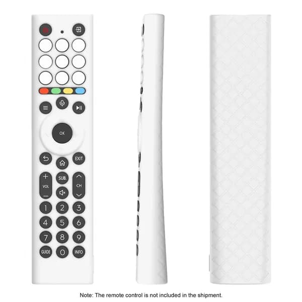 Силиконовый чехол для пульта HISENSE ERF2K38H, белый