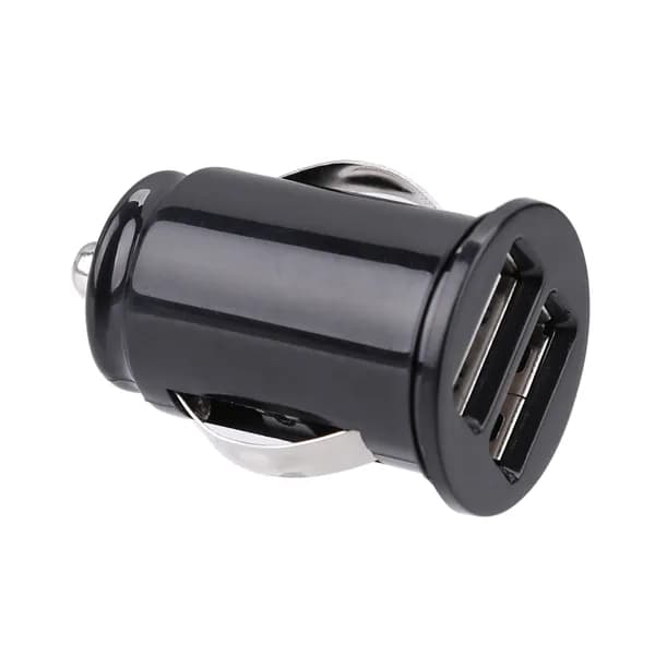 Мини-зарядное устройство для авто, 2.4 А и 3.2 А, 2 USB, быстрая зарядка телефона