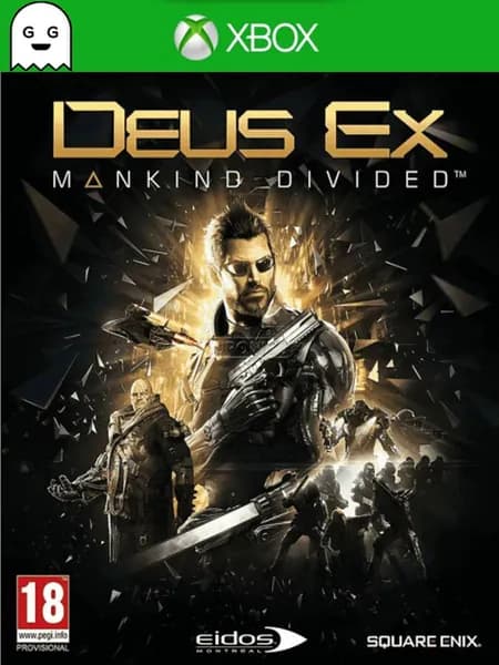 Игра Deus Ex: Mankind Divided, цифровой ключ для Xbox One/Series X S, Русская озвучка