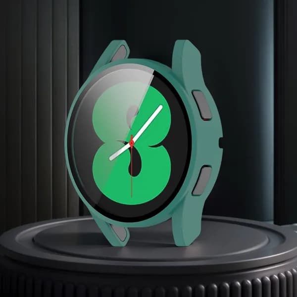 Защитный чехол для П -часов с закаленным стеклом для Samsung Galaxy Watch FE/4 40 мм