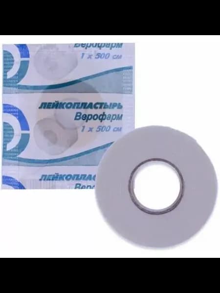 Лейкопластырь рулонный 1х500см на хлопковой основе