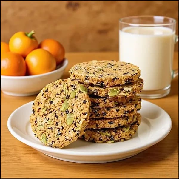 Печенье овсяное с семечками, 10 г, качественный пакет minglishangmao2