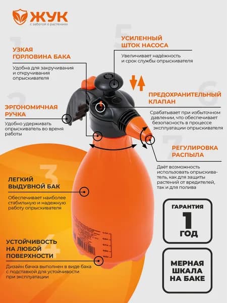 Душ садовый