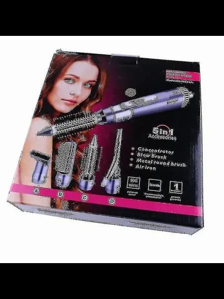 4 в 1 Фен-Щетка для Укладки Волос РUS Plug ЦPurple