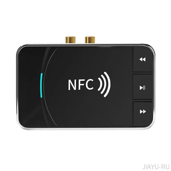 BT5.0 2-в-1 передатчик-приемник NFC с USB RCA AUX, дальность 15 м