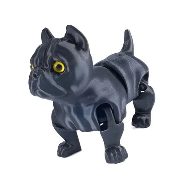 3D-печатная игрушка для собак, - Черный