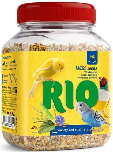 RIO Лакомство для птиц Луговые семена, 240 гр/