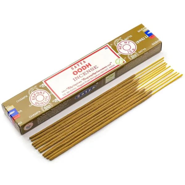Благовония Oodh Incense (Уд) Ароматические индийские палочки для дома, йоги и медитации, Satya (Сатья), 15г