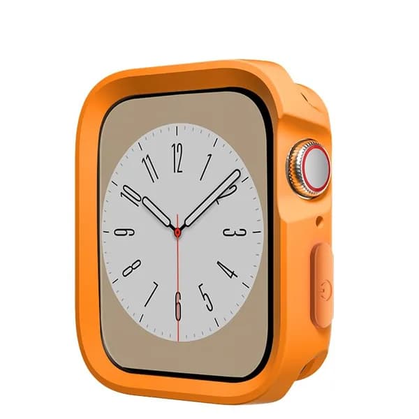 Чехол для Apple watch series 4 5 6 7 8 9 SE 44/45 мм, Силиконовый
