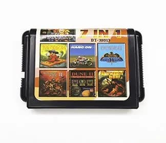 Картридж для SEGA 16 bit "7 игр в одном" без коробки DT-32013