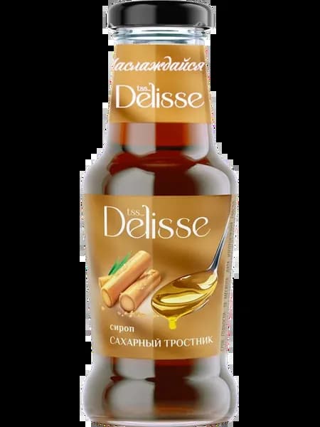 Сироп десертный DELISSE со вкусом сахарный тростник, 250мл
