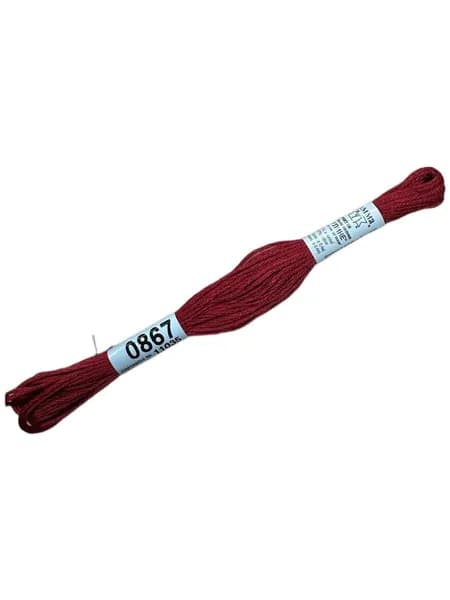 Нитки мулине для вышивания ГАММА/ GAMMA, 8 м, №0867