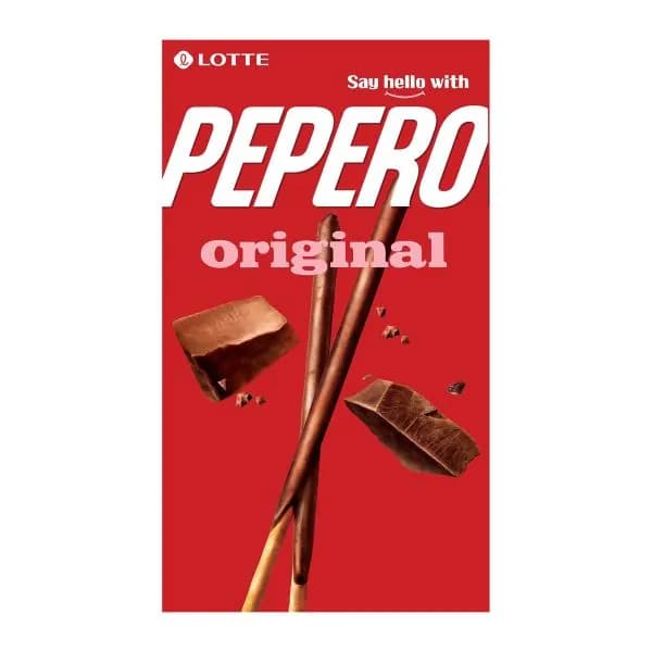 Соломка с шоколадной глазурью Lotte Pepero Original 47г