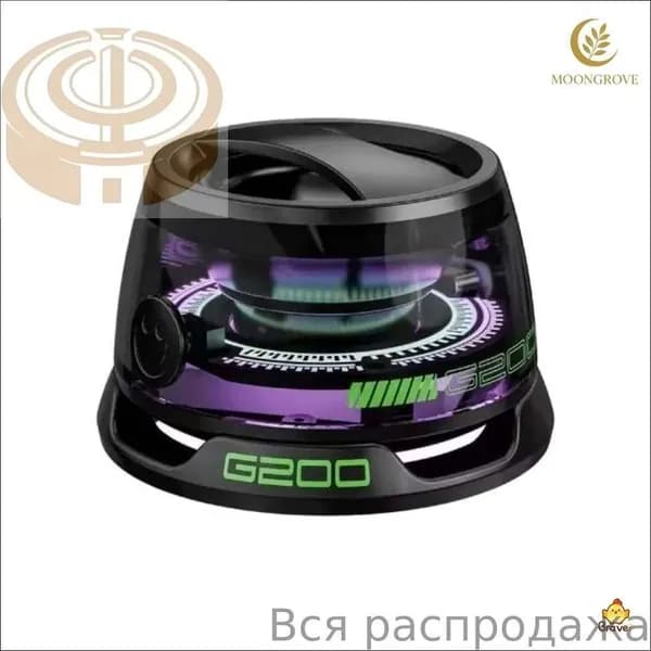 Колонка блютуз беспроводная, Магнитная колонка портативная, Bluetooth 5.3, С RGB-подсветкой
