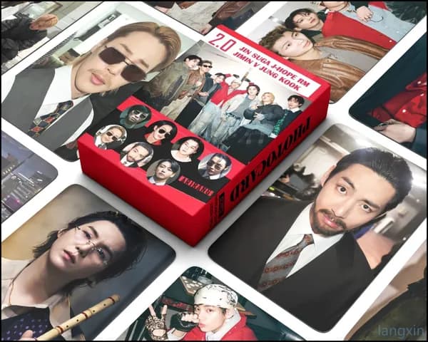 127шт/коробка BTS Фотокарточки 2.0 Карты kpop BTS карточка BTS ARIRANG Коллекционная
