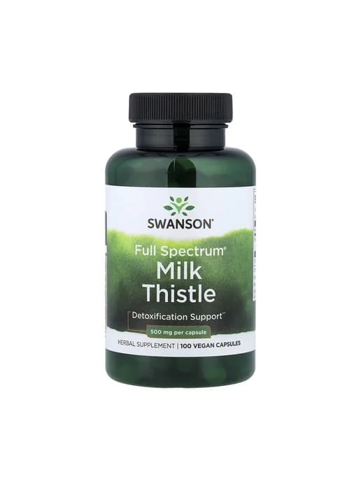 Расторопша для печени и пищеварения Milk Thistle 100 капсул