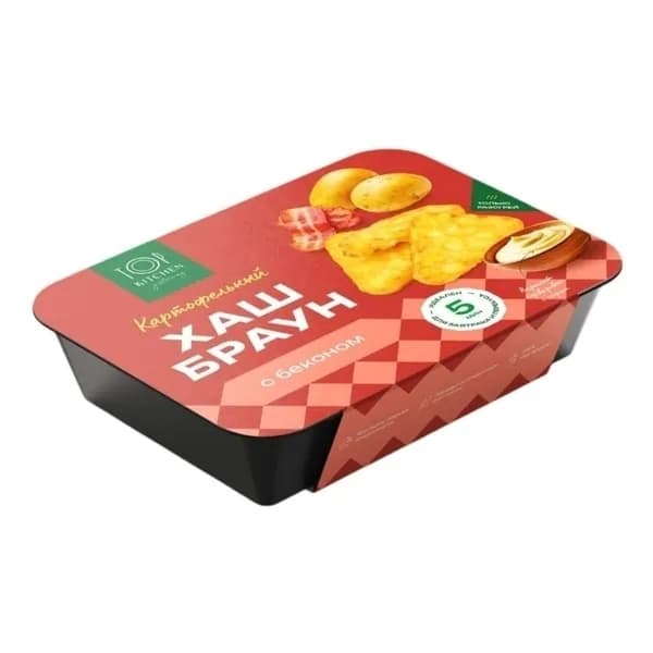 Хашбраун Top Kitchen картофельный с беконом замороженный 320 г