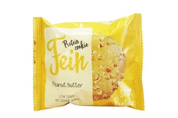 Печенье протеиновое низкоуглеводное Fein Арахисовая паста, 40г